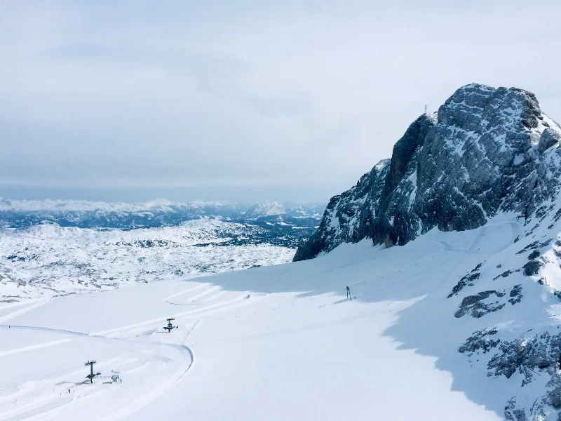 Biggest ski areas in the Alps by piste kilometres